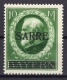 Saar: 1920 Ludwig III 10 Mark Mint