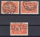 German Empire: 1922 5 Mark All Colours Signed