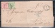 Thurn & Taxis: Exact Postage Cover Mixed Franking