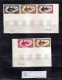 9870627 New Caledonia Sc C59 NH   RARE STRIP 2-3 Prog IMPERF