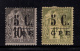 9871032 Guadeloupe 2x Scarce OVPT Sc 10-11 