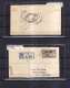 9872387 GB Morocco Agency SeaHorse on a RR COVER  Registered