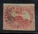 9873976 Canada Sc 4 F-VF  Used HiCV Scarce BEAVER IMPERF