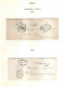 9877459 France Scarce Stamplesss COVERS 1853/55 WOW!