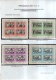 9878520 Belgium Superb NH   1942 RR Sheets of 4 