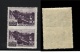 9908472 Russia Amazing IMPERF Between NH   Pair WOW!