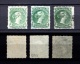 9910819 Canada Sc 24var 3x F-VF   Used Quality Shades HiCV   