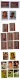 9912603 Topps 1957 10x Cards Nice Quality Hi MV