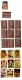 9912618 Topps 1957 10x Cards Nice Grade    Hi Market Value