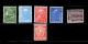 9913100 Bulgaria Sc 273-78 VF LH OG RR SET HiCV 