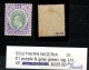 9913336 South Nigeria Sc 31 VF LH OG 1&pound; KE RR WOW!