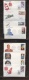 9913423 New Caledonia Space FDCs Superb!!