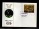 9913622 YEMEN 1969 First Man on Moon FDC Pure GOLD RARE 0.6g