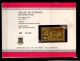 9913638 EQUATORIAL Guinea 1972 BOOKLET Apollo 15 pure GOLD 0.6g