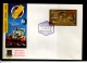 9913639 EQUATORIAL Guinea 1972 FDC Apollo 16 pure GOLD 0.6g