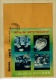 9913688 Bhutan 1973 Space 3D souvenir sheet on FDC WOW!