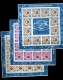9913888 Ghana Scarce NH   Sheets of 12 CENTER 3x CV 150$  