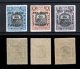 9913893 North Borneo Sc B26-28 VF LH OG RR SET 