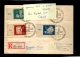 9914297 Germany DDR Sc B17-20 VFU CDS Rare Registered Card