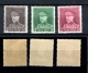 9914950 Belgium  Sc 234-6 VFNH   CV 270$   RR Quality