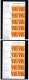9916253 France 2x Scarce NH   Sheets Hi Face