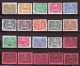 Turkey 1913, Full set with ext. & postage due, CV 200