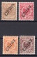 German Office in China: Lot Steep Overprints Mint