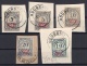 World War I Occupation Romania: Lot Postage Dues on Pieces