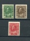 Canada #131 NH, 132 mint , 134 NH VF 