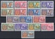 Curacao: 1946 Two MNH Sets Airmail "Curacao Helpt"