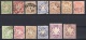 Bavaria: Lot Perforated Kreuzer Stamps