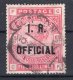 Great Britain: 1885 I. R. Official 5 Shilling Used