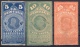 USA: Three Old Newspaper Stamps