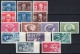 Romania: Lot MNH Sets around 1945