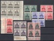 Saar: Lot Units ex First Issue MNH / Mint hinged