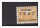 GERMAN NSDAP DUES STAMP GENERAL GOVERNMENT 4 .30  MNH 1942