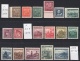 Czechoslovakia: Lot Older MNH Definitive Stamps