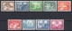 German Empire: 1933 Wagner Mint/MNG Set