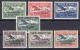 Albania: 1928 Airmails Mint Set