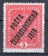 Czechoslovakia: 1919 Better Signed Overprint Mint