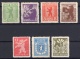 Soviet Zone: 1945 Berlin Bears Rouletted MNH Set