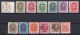 Spain: 1929 MNH Partial Set Society of Nations Overprints