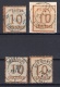 N. German Confederation Occup. France Cancellation Lot