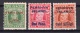 Penrhyn: 1914 Mint Set Overprints on NZ Stamps