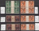 Memel: Lot Gutter Pairs Mint/MNH