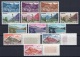 French Andorra: Nice Lot Older Definitives with Airmails MNH