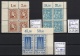 Bizone: Dome of Cologne MNH Lot Plate Errors