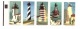 US Sc.2474a LIGHTHOUSES COMPLETE BOOKLET PANE MNH 1990