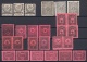 Turkey: Lot Old Postage Dues Mint