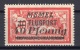 Memel: 1922 MNH Airmail Overprint Error